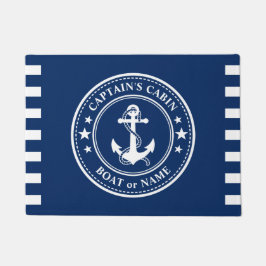 Felpudo Capitán de Ancla Náutica Cabina Nombrar Armada