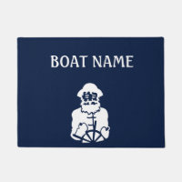 Capitán Personalizado Dock Mat