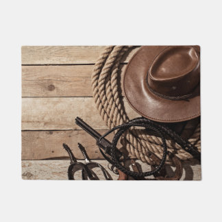 Felpudo Capucha de vaquero del oeste del país