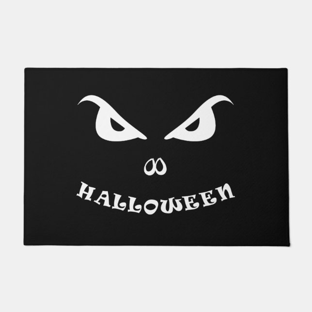 Felpudo Cara aterradora de Halloween (Anverso)
