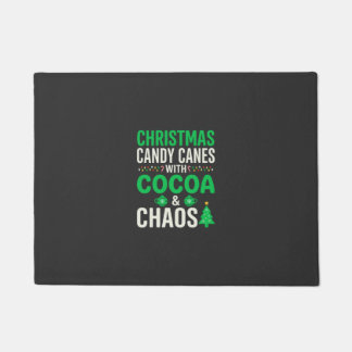 Felpudo Caramelos de Navidad Cacao Caos Festivo