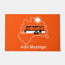 Felpudo Caravana australiana camping Doormat