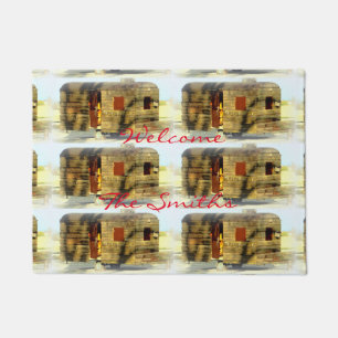 Felpudo Caravana gitana resistida Thunder_Cove cualquier
