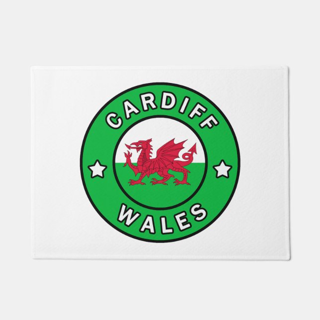 Felpudo Cardiff Wales (Anverso)