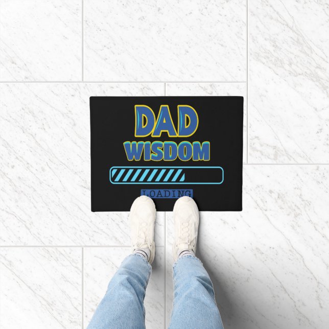 Felpudo Carga de Sabiduría de Papá (Interior)