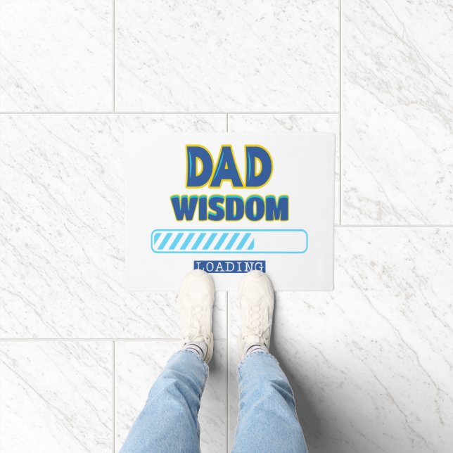 Felpudo Carga de Sabiduría de Papá (Interior)