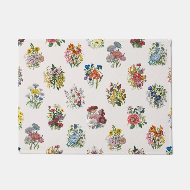 Felpudo Carnaval de flores (Anverso)