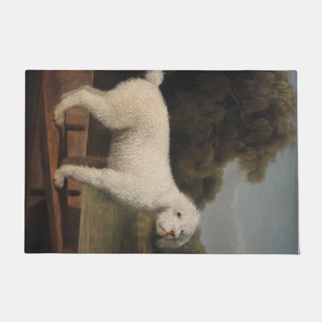 Felpudo Carne blanca en una bocanada (de George Stubbs) (Anverso)