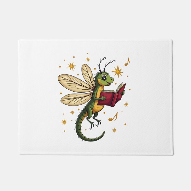 Felpudo Caroling Dragonfly (Anverso)