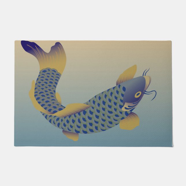 Felpudo Carpa japonesa (Anverso)