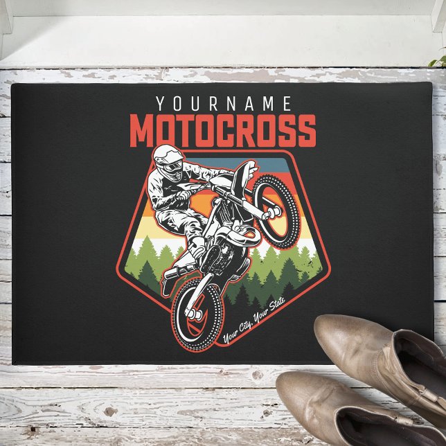 Felpudo Carreras Motocross personalizada Dirt Bike Trail R (Subido por el creador)