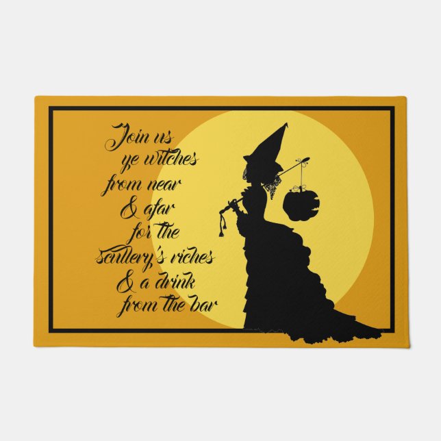 Felpudo Casa abierta victoriana de esposas (Anverso)