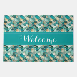 Felpudo Casa de bienvenida de Sea Glass