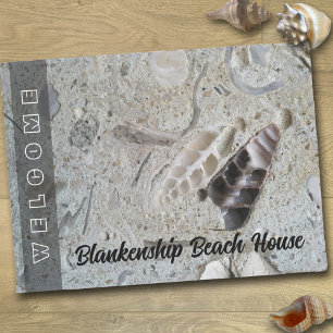 Felpudo Casas de mar en Personalizado de Concrete Beach Ho