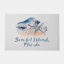 Felpudo Casas marinas de la isla de Sanibel