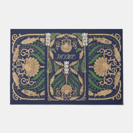 Felpudo Casas náuticas de Art Nouveau