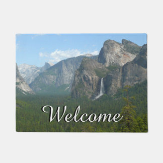 Felpudo Cascada Bridalveil y Half Dome en Yosemite