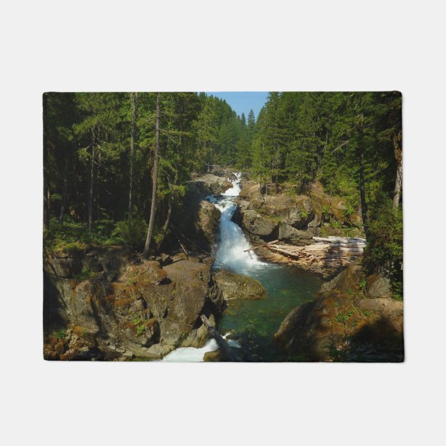 Felpudo Cascada de Plata en el Parque Nacional Mount Raini (Anverso)