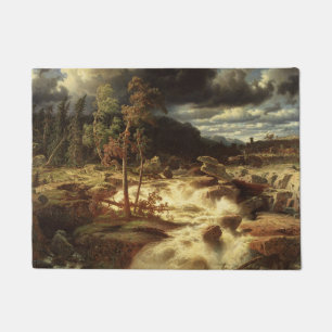 Felpudo Cascada en Suecia (por Marcus Larson)