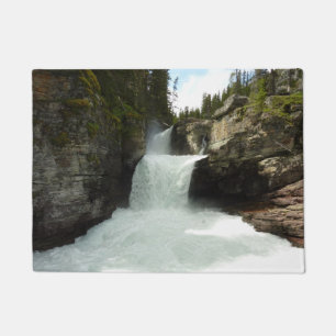 Felpudo Cascada St. Mary I en el Parque Nacional Glacier