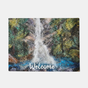 Felpudo Cascadas Lana Needle Feling Art Print