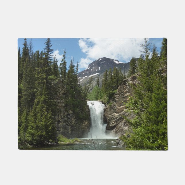 Felpudo Cascadas Running Eagle en Glacier National Park (Anverso)