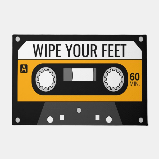 Felpudo Cassette amarillo (Anverso)