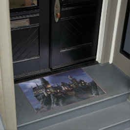 Felpudo Castillo de Harry Potter | Hogwarts bajo la luz de