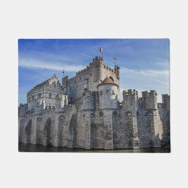 Felpudo Castillo de los Condes de Gante (Anverso)