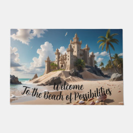 Felpudo Castillo desde la playa de Posibilidades