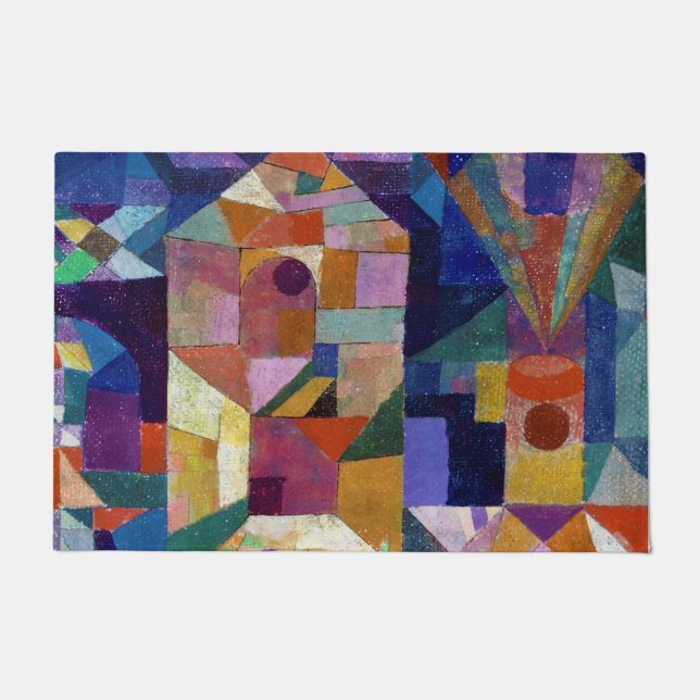 Felpudo Castle Garden, Paul Klee (Anverso)