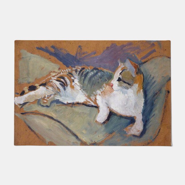 Felpudo Cat. August Macke Doormat (Anverso)