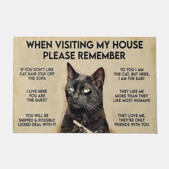 FELPUDO CAT LOVERS (Anverso)