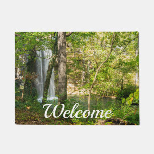 Felpudo Cataratas ocultas bienvenidas Doormat