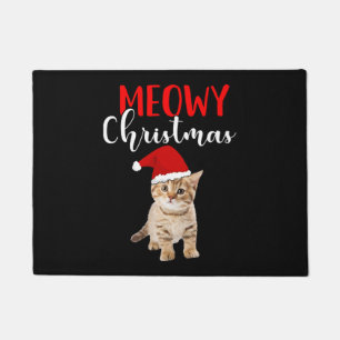 Felpudo Catástrofes navideñas Cat Lover Merry