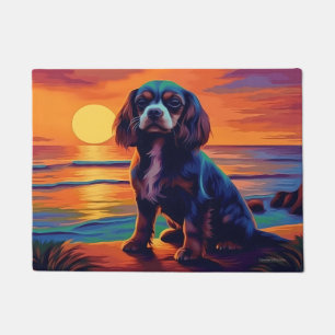 Felpudo Cavalier King Charles Spaniel Atardecer / Amanecer