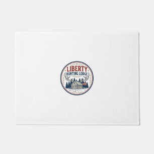 Felpudo Caza de la libertad Lodge Patriótico Patriótico Ca