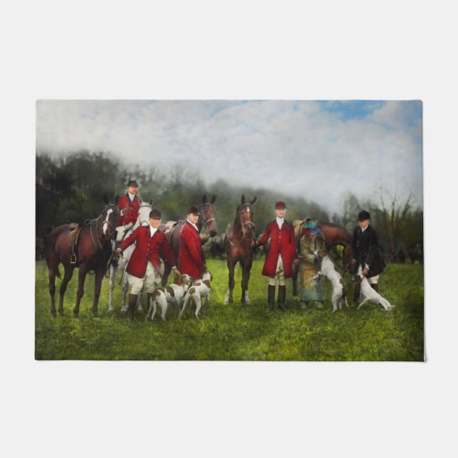 Felpudo Cazador - la caza de zorro - Cuenta-ho 1924 (Anverso)