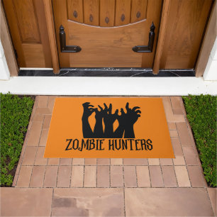 Felpudo Cazadores de Zombies Halloween