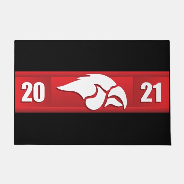 Felpudo Cedar Springs Red Hawks #2 (Anverso)