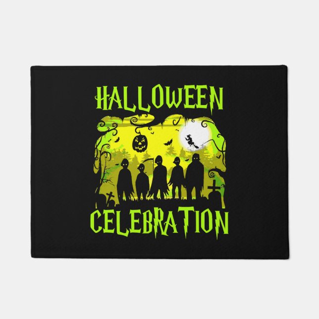 Felpudo Celebración de Halloween (Anverso)