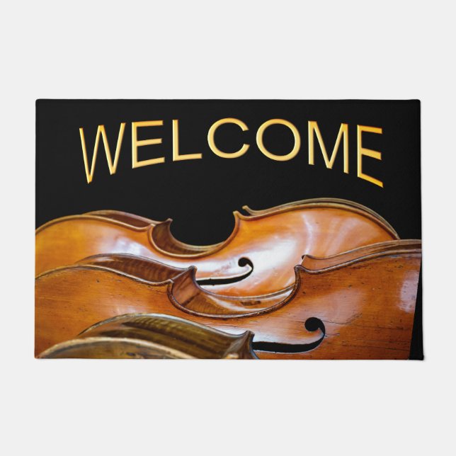 Felpudo Cellos Welcome Mat (Anverso)