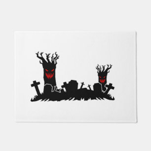 Felpudo Cementerio de Halloween