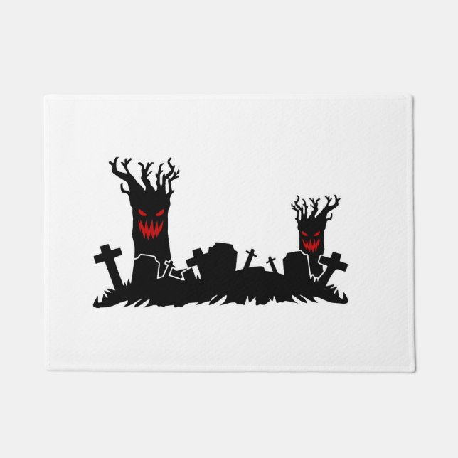 Felpudo Cementerio de Halloween (Anverso)