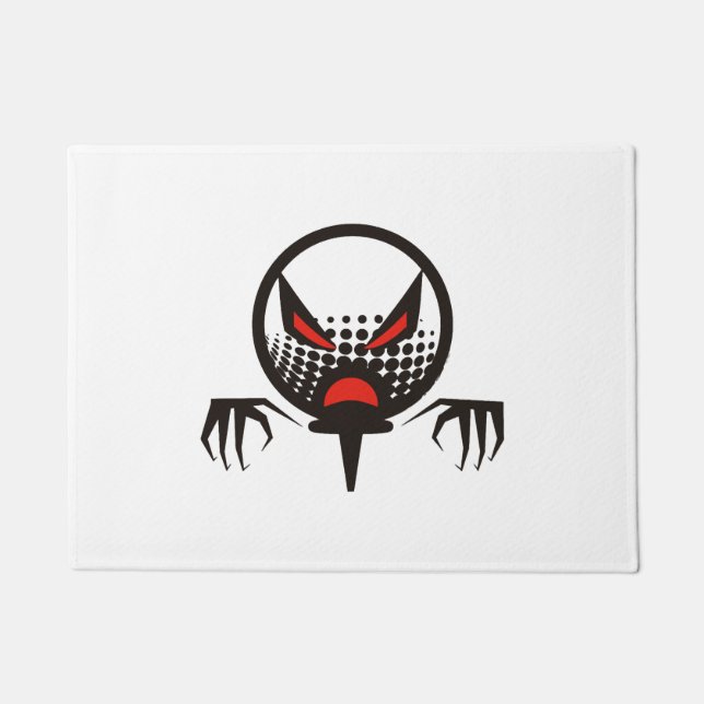 Felpudo Cementerio del grupo Scary Golf Halloween (Anverso)