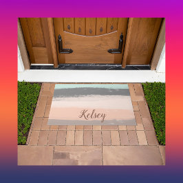 Felpudo Cepillo monograma desliza el color |