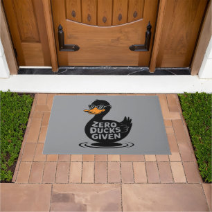 Felpudo Cero Patos Dados - Diseño Divertido y Genial de Pa