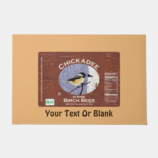 Felpudo Cerveza de Abedul Chickadee (Anverso)