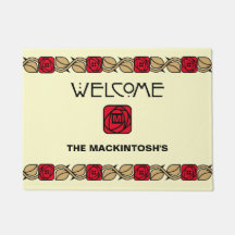 Charles Mackintosh Arts & Crafts Style Rosa Frieze