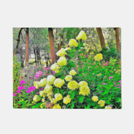 Felpudo Chartreuse Green Limelight Hydrangea Garden